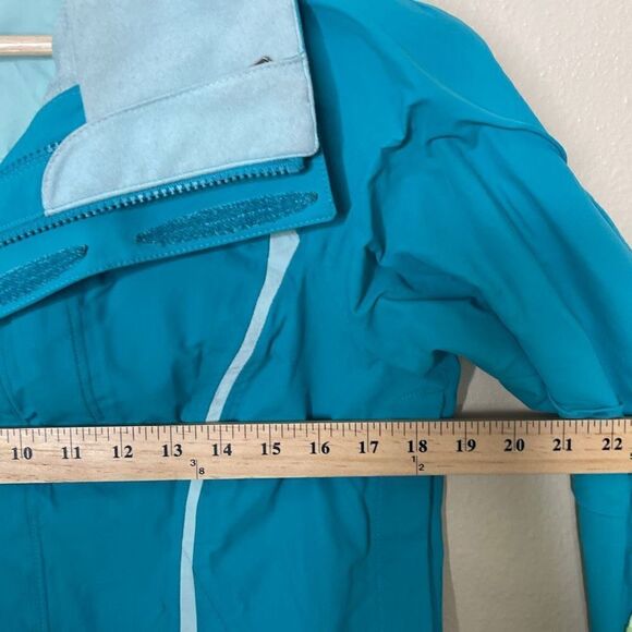 The North Face Jacket Women's SP Blue Full Zip Hooded Pockets HyVent Outdoors - Picture 10 of 15
